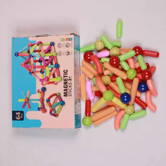 Magnetic Sticks Building Blocks Set – 42 Pcs