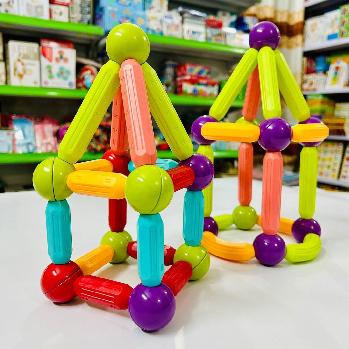 Magnetic Sticks Puzzle Toy - Premium
