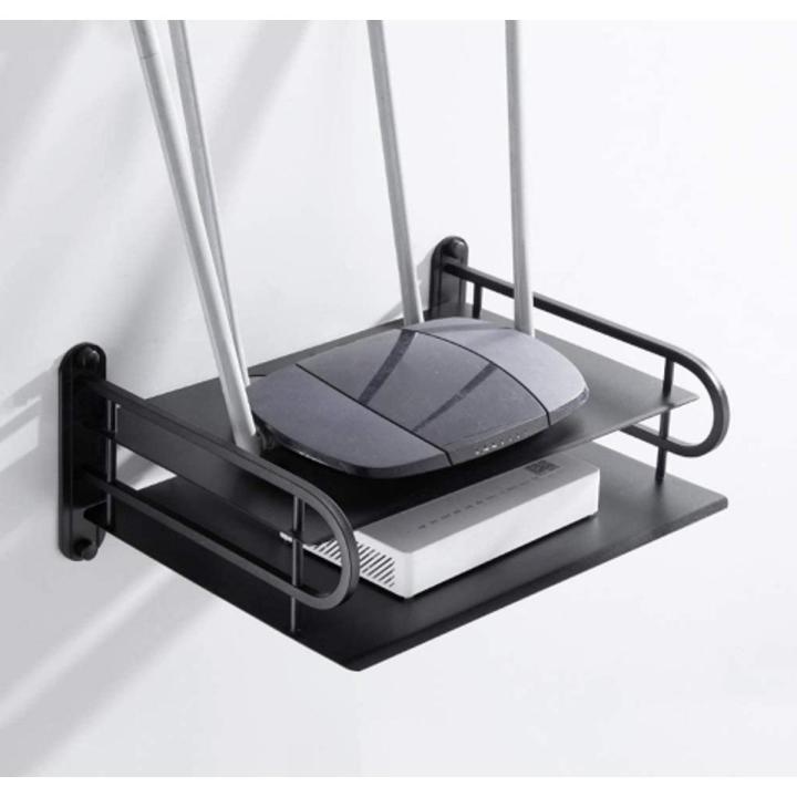 Wall Mounted Metal Router Stand