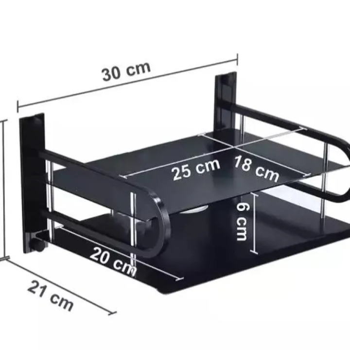 Wall Mounted Metal Router Stand